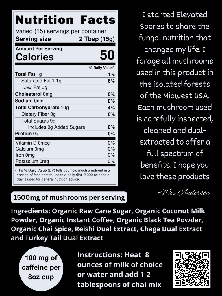 Instant Dirty Mushroom Chai
