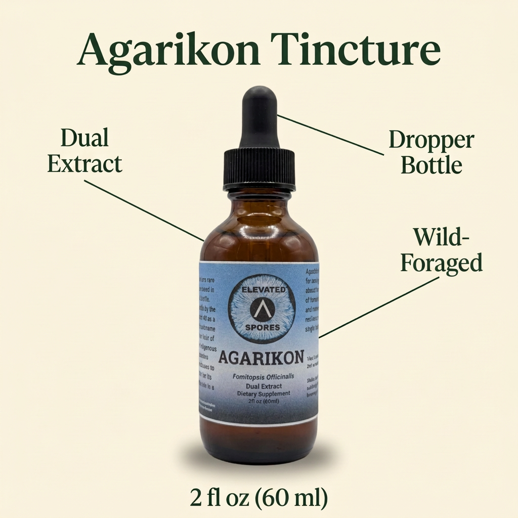 Agarikon Mushroom Tincture (Double Extract)