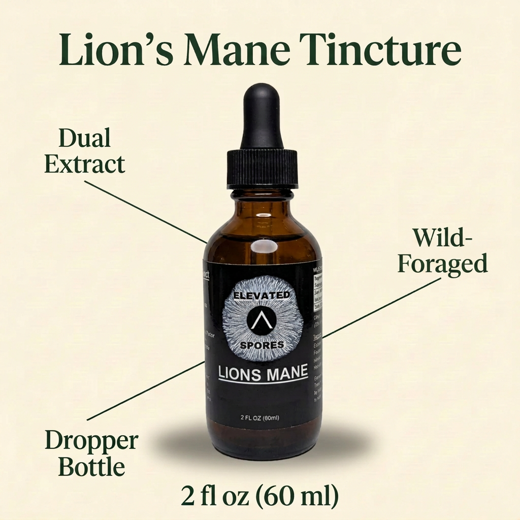 Lion’s Mane Tincture Dual Extract