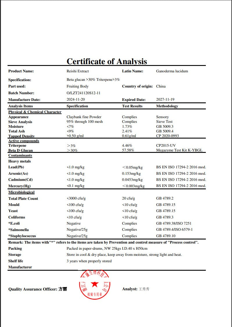 Reishi Powder Extract