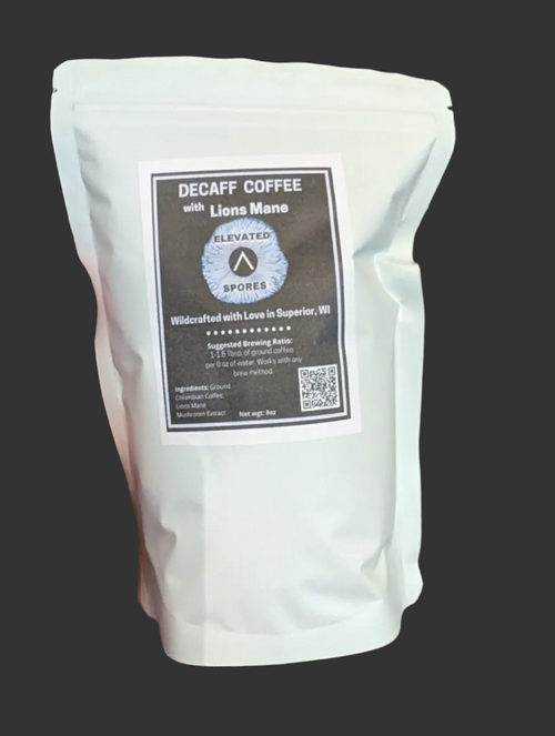 Decaf Mushroom Coffee with Lion’s Mane