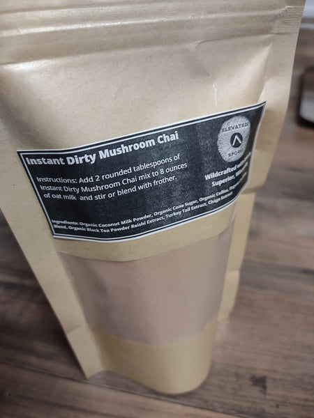 Instant Dirty Mushroom Chai